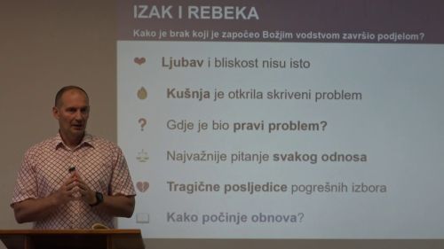 Biblijski parovi (5/12): 2. dio - Izak i Rebeka | Lekcije za život | Mihael Bermanec