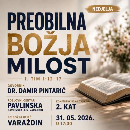Preobilna Božja milost (1. Tim 1:12-17)