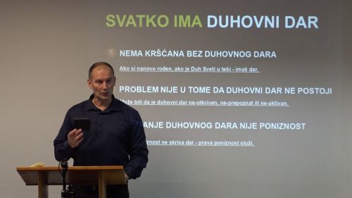 DUHOVNI DAROVI - Kako otkriti i koristiti duhovne darove || Mihael Bermanec