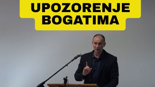 UPOZORENJE bogatima | Mihael Bermanec